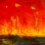 Peinture à huile sur toile /
 Format : 55x46cm

