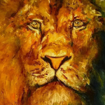 Peinture à huile sur toile en lin montées sur châssis en bois - Format :  46cm x 38cm
245€

