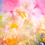 Peinture à huile sur toile  -  Format : 46cm x 38cm. 